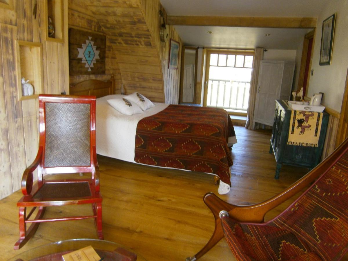 Chambre D'Hote Atypique "West Little Ranch" Chambre Amerindienne Guiscriff Exterior foto